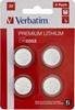 Изображение 10x4 Verbatim CR 2032 Lithium battery 49533