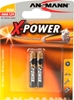 Изображение 1x2 Ansmann Alkaline AAAA X-Power                1510-0005
