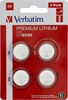 Picture of 1x4 Verbatim CR 2025 Lithium battery 49532