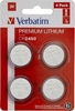 Picture of 1x4 Verbatim CR 2450 Lithium battery 49535