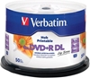 Изображение 1x50 Verbatim DVD+R DL wide pr. 8x Speed, 8,5GB Life Series