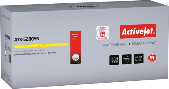 Picture of Toner Activejet ATK-5280YN Yellow Zamiennik TK-5280Y (ATK-5280YN )