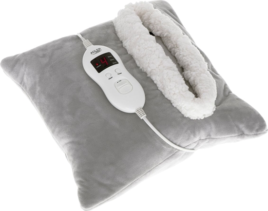 Picture of Adler | Blanket heating pad | AD 7412 | Number of heating levels 8 | Number of persons 1 | Washable | Soft fleece | 80 W | Grey