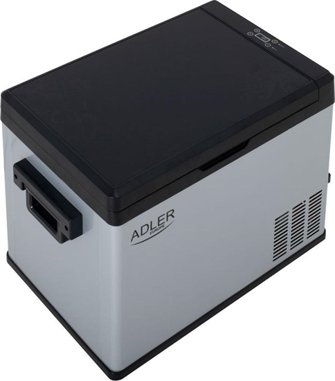 Picture of Adler | Portable refrigerator with compressor | AD 8081 | Free standing | Chest | Height 44.5 cm | Display | Grey