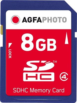 Attēls no AgfaPhoto SDHC Card 8GB