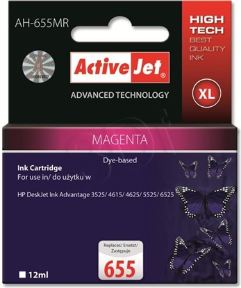 Picture of Tusz Activejet tusz AH-655MR / CZ111AE nr 655 (magenta)