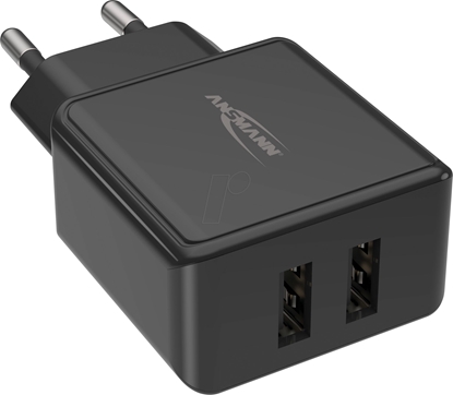 Изображение Ansmann Home Charger HC212 2xUSB 2400mA black