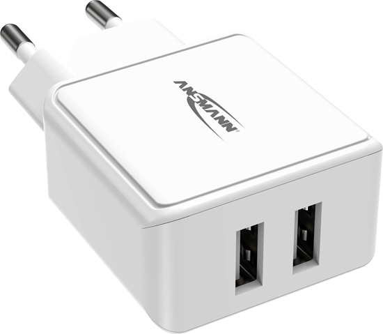 Изображение Ansmann Home Charger HC212 2xUSB 2400mA white