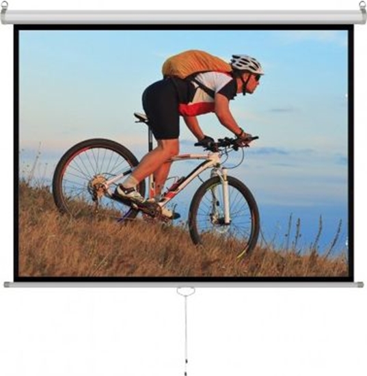 Picture of Ekran ręczny półautomat 4:3 84" 170x127cm MS-84 4:3