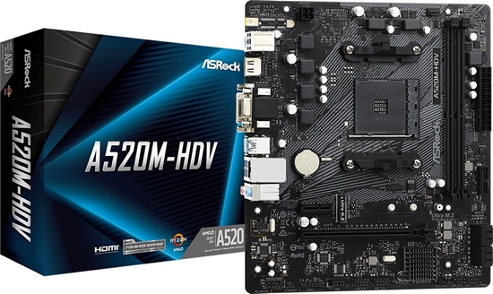 Изображение Pyta gówna ASRock A520M-HDV