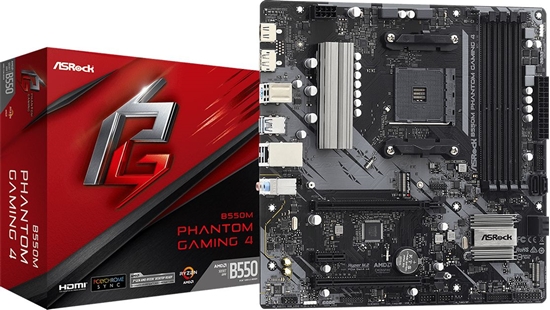Изображение ASROCK B550M PHANTOM GAMING 4 AM4 MB