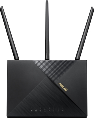 Picture of ASUS 4G-AX56 wireless router Gigabit Ethernet Dual-band (2.4 GHz / 5 GHz) Black
