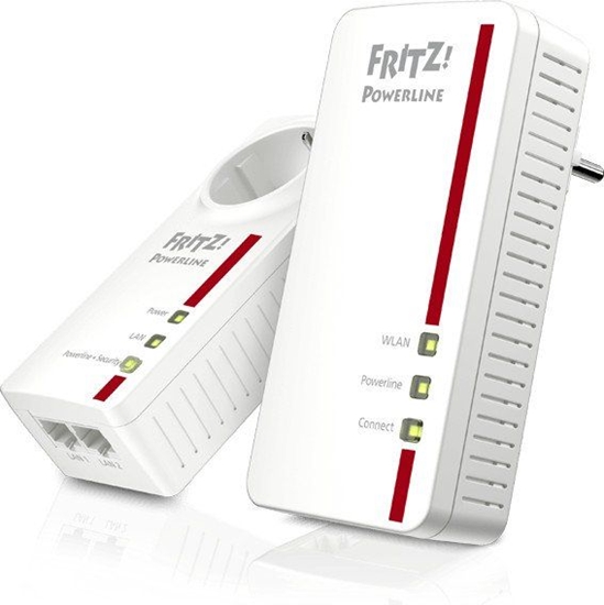 Picture of FRITZ!Powerline 1260E WLAN Set 1200 Mbit/s Ethernet LAN Wi-Fi White