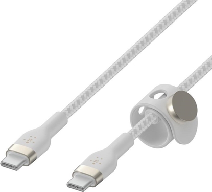 Attēls no Belkin Flex USB-C/USB-C till 60W 2m, white CAB011bt2MWH