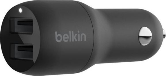 Picture of Belkin USB-A Car Charger 24W black CCB001btBK