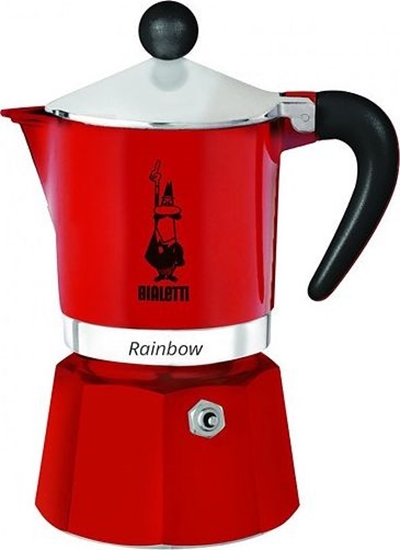 Picture of Bialetti RAINBOW 6TZ red