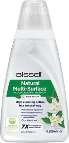 Изображение Bissell Natural Multi-Surface Floor Cleaning Solution for CrossWave, SpinWave, SpinWave Robot & HydroWave machines, 1000 ml