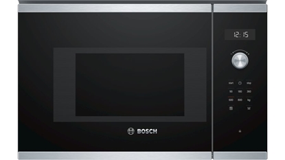 Изображение Bosch Serie 6 BFL524MS0 microwave Built-in Solo microwave 20 L 800 W Black, Stainless steel