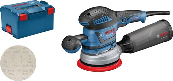 Изображение Bosch GEX 40-150 PROFESSIONAL Disc sander 12000 RPM 24000 OPM Black, Blue, Grey, Red 400 W