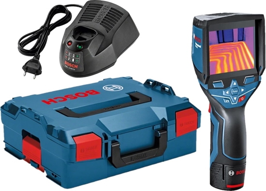Изображение Bosch GTC 400 C Professional Noise equivalent temperature difference (NETD) Black, Blue 2000 mAh 160 x 120 pixels Built-in display