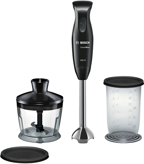 Picture of Bosch MSM2620B blender Tabletop blender 600 W Black, Transparent