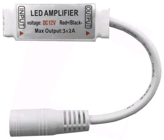 Изображение Bousval Électrique™ | RGB LED lentas inžektors- pastiprinātājs, lai pagarinātu LED lentu