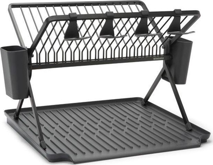 Изображение Brabantia Foldable Dish Drying Rack Large Dark Grey