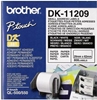 Picture of Brother Adress labels white 29 x 62 mm 800 pcs.     DK-11209