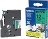 Picture of Brother labelling tape TZE-731 green/black  12 mm
