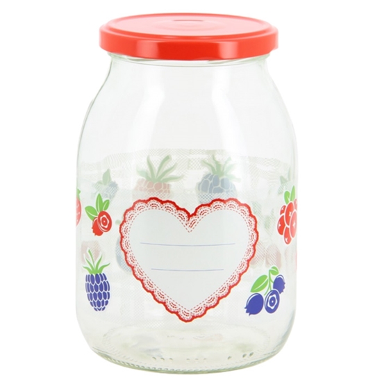 Picture of Burka stikla Mia 1L, ar vāku