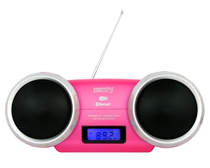 Изображение Camry Audio/Speaker CR 1139p 5 W, Wireless connection, Pink, Bluetooth