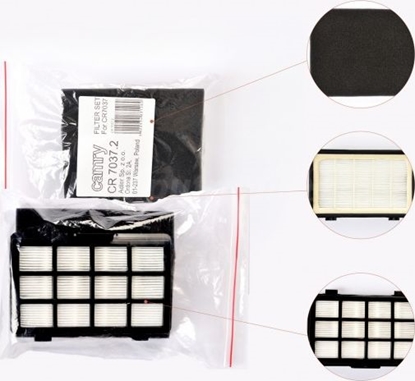 Изображение Camry Filtr Hepa i Filtr wylotowy do odkurzacza CR7037 CR 7037.2