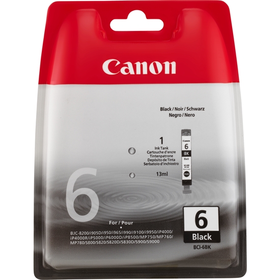 Picture of Canon BCI-6BK Black Ink Cartridge