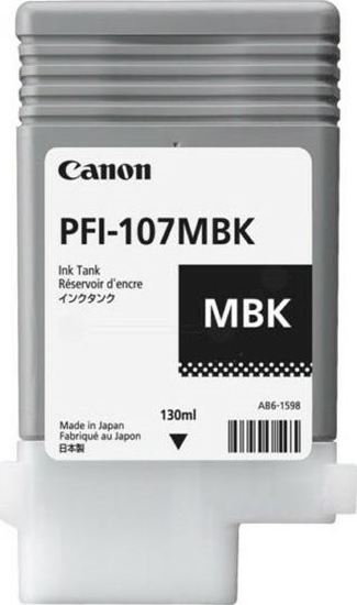 Picture of Canon PFI-107 MBK ink matt black