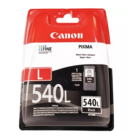 Picture of Canon PG-540L ink cartridge 1 pc(s) Original Black