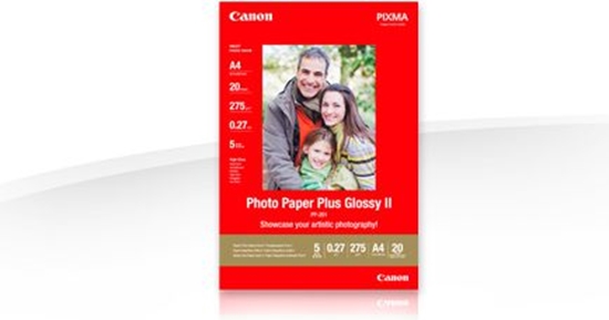 Picture of Canon PP-201 10x15 cm, 5 Sheets Photo Paper Plus Glossy II 265 g
