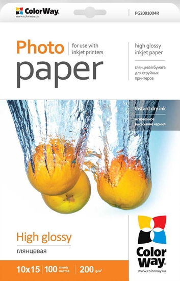Изображение 200 g/m² | 10x15 | High Glossy Photo Paper