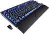 Picture of Klaviatūra žaidėjui Corsair Mechanical Gaming Keyboard K63 NA, Wireless / Wired, Black, BLUE backlig