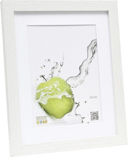 Picture of Deknudt S66KF1 P1          20x30 Wood white w. Passepartout