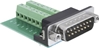 Изображение Delock Adapter Sub-D 15 pin Gameport male  Terminal block 16 pin