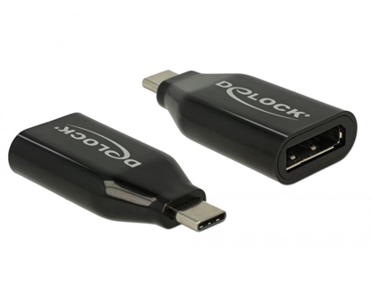 Picture of Adapter USB Delock USB-C - DisplayPort Czarny  (62977)