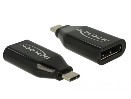 Picture of Adapter USB Delock USB-C - DisplayPort Czarny  (62977)