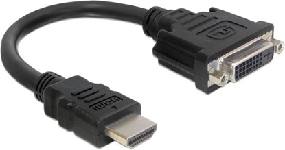 Attēls no Delock Adapter HDMI male > DVI 24+5 female 20 cm