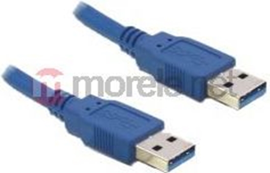 Picture of Delock USB 5 Gbps Cable Type-A male to Type-A male 5 m blue