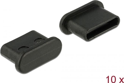 Picture of Delock Dust Cover for USB Type-C™ female without grip 10 pieces black