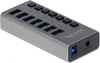 Picture of Delock External USB 5 Gbps Hub with 7 Ports + Switch
