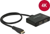 Picture of Delock HDMI Splitter 1 x HDMI in > 2 x HDMI out 4K 30 Hz
