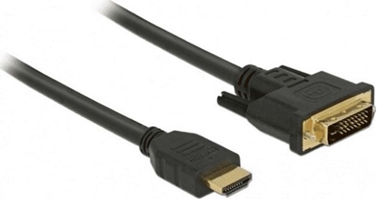 Picture of Delock HDMI to DVI 24+1 cable bidirectional 3 m