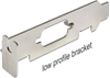 Picture of Delock Low Profile Slot Bracket with SUB-D 9 opening