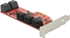 Picture of Delock PCI Express x2 Card > 10 x internal SATA 6 Gb/s - Low Profile Form Factor